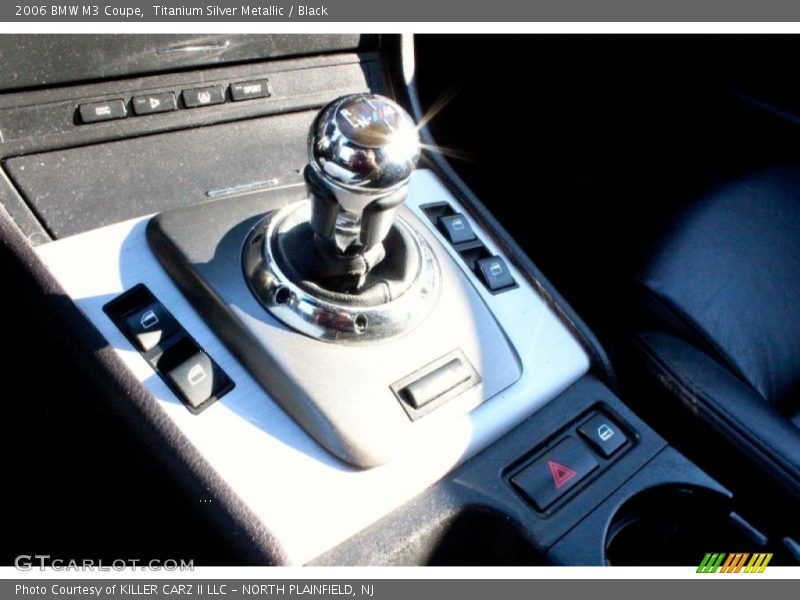 Titanium Silver Metallic / Black 2006 BMW M3 Coupe