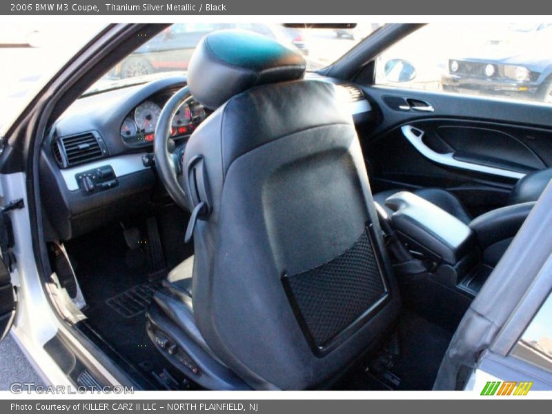 Titanium Silver Metallic / Black 2006 BMW M3 Coupe