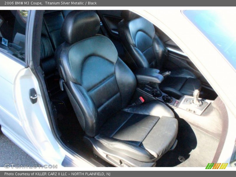 Titanium Silver Metallic / Black 2006 BMW M3 Coupe