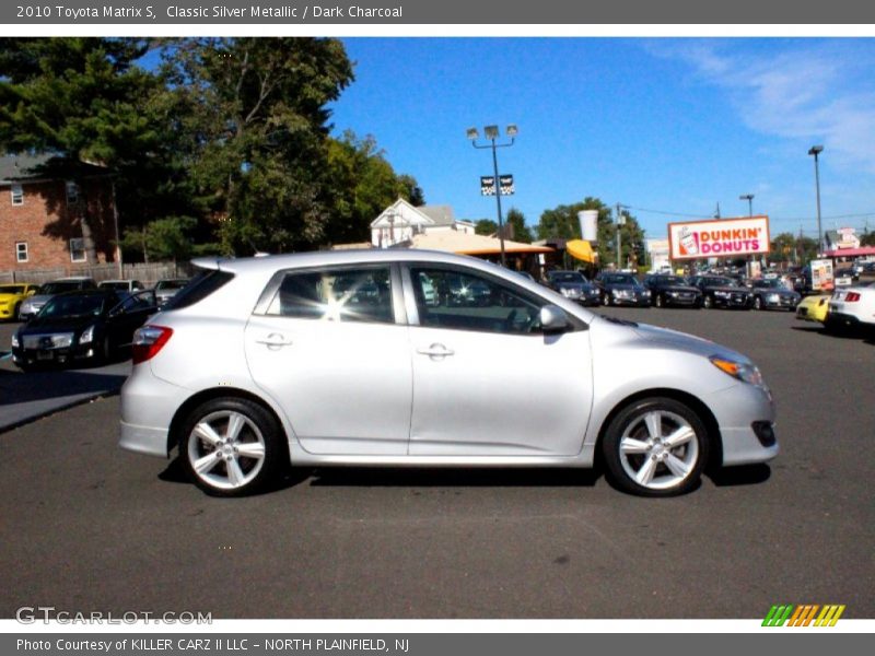 Classic Silver Metallic / Dark Charcoal 2010 Toyota Matrix S