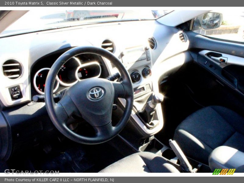 Classic Silver Metallic / Dark Charcoal 2010 Toyota Matrix S