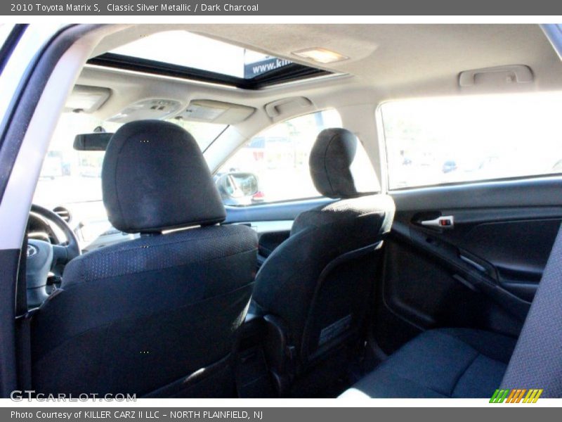 Classic Silver Metallic / Dark Charcoal 2010 Toyota Matrix S