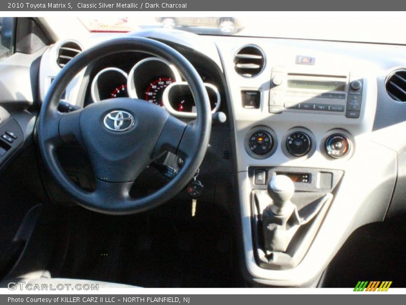 Classic Silver Metallic / Dark Charcoal 2010 Toyota Matrix S