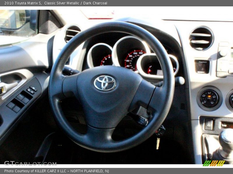 Classic Silver Metallic / Dark Charcoal 2010 Toyota Matrix S