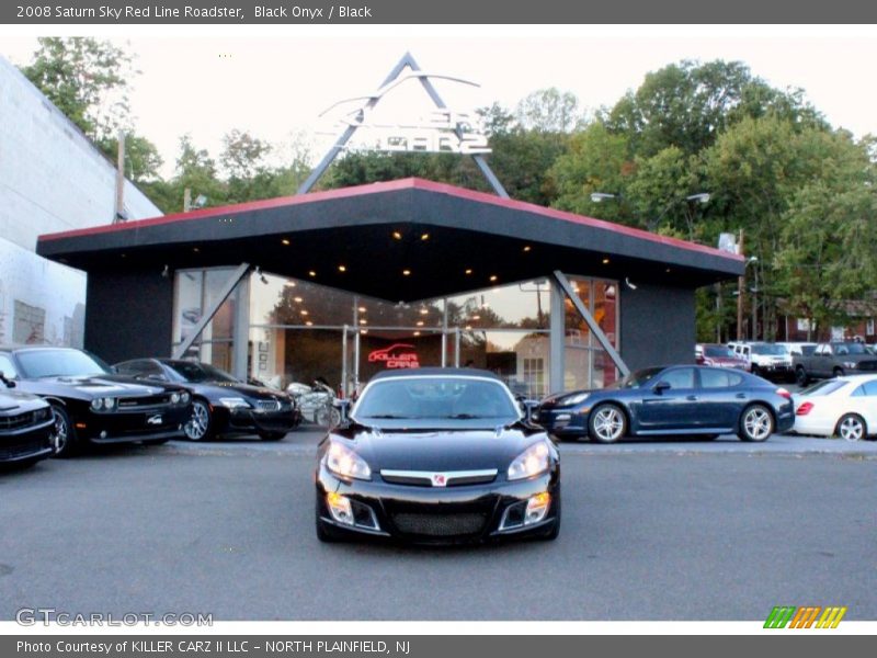 Black Onyx / Black 2008 Saturn Sky Red Line Roadster
