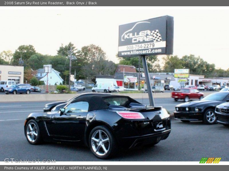 Black Onyx / Black 2008 Saturn Sky Red Line Roadster