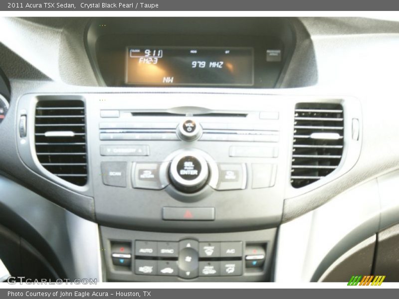 Crystal Black Pearl / Taupe 2011 Acura TSX Sedan