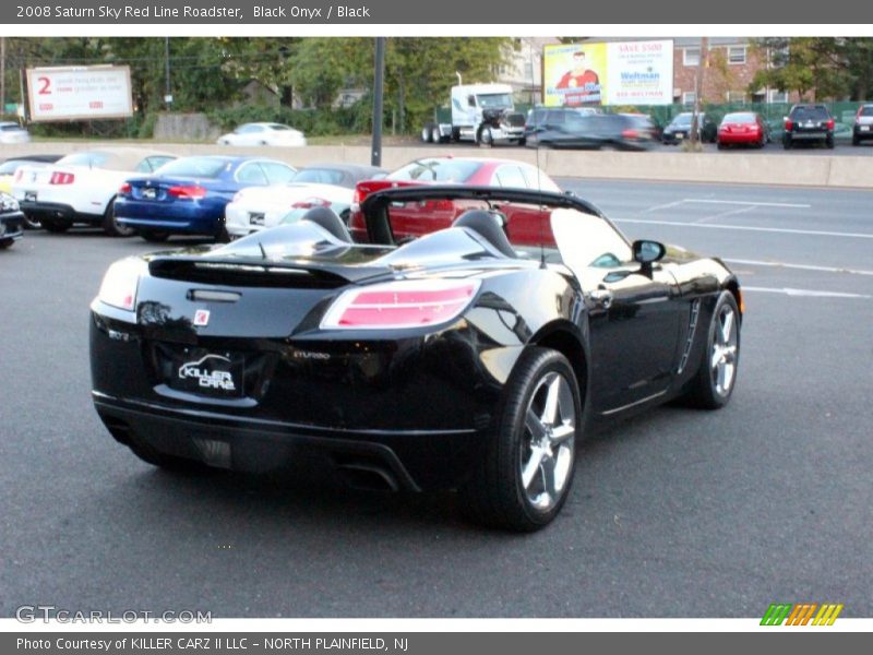 Black Onyx / Black 2008 Saturn Sky Red Line Roadster