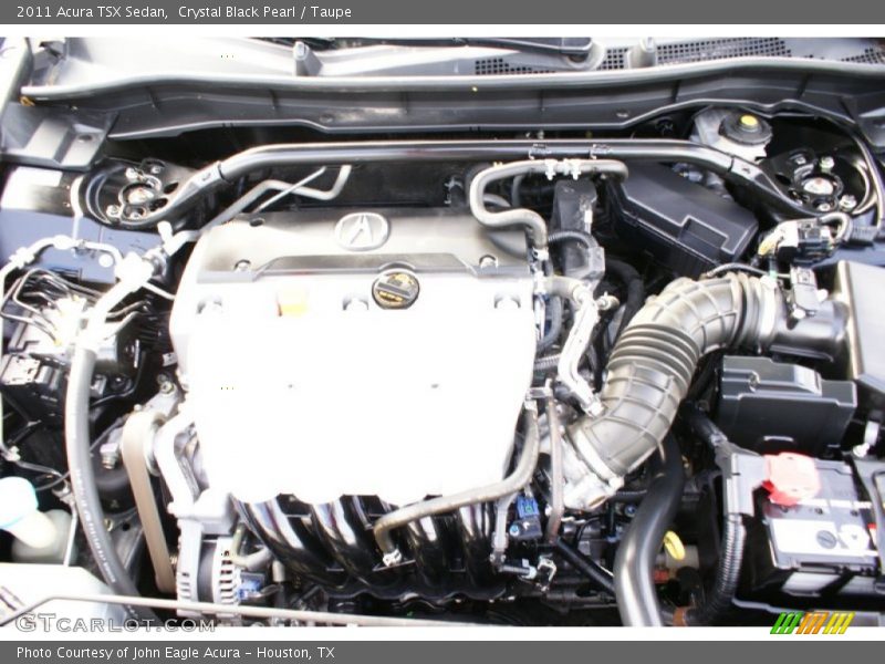 Crystal Black Pearl / Taupe 2011 Acura TSX Sedan