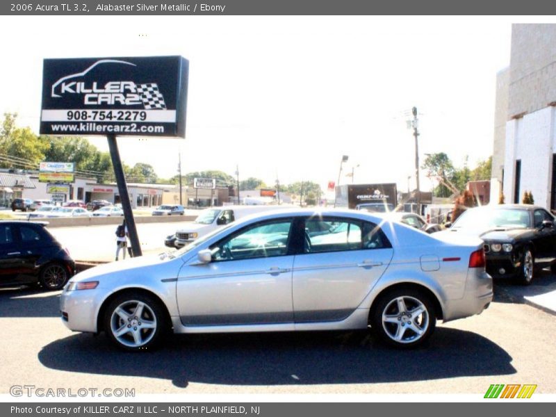 Alabaster Silver Metallic / Ebony 2006 Acura TL 3.2