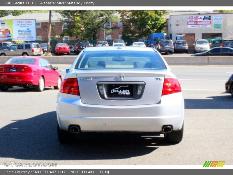 Alabaster Silver Metallic / Ebony 2006 Acura TL 3.2