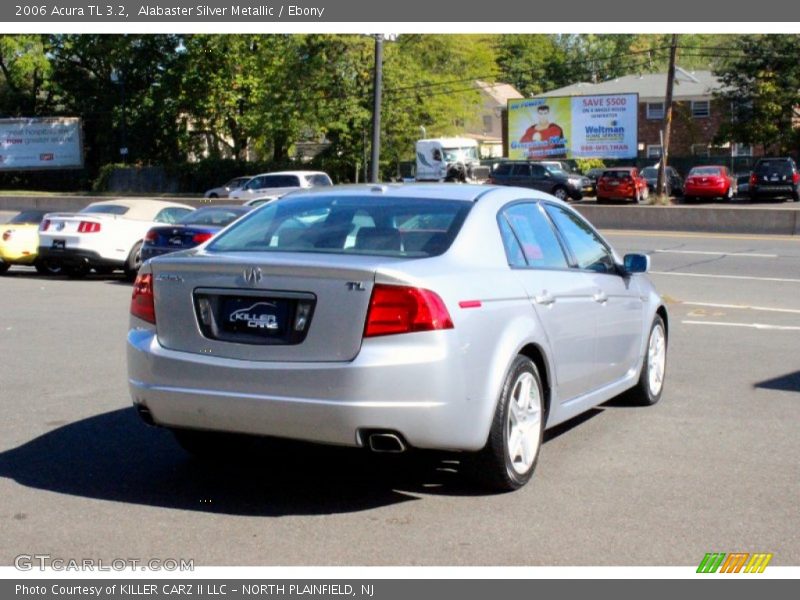 Alabaster Silver Metallic / Ebony 2006 Acura TL 3.2