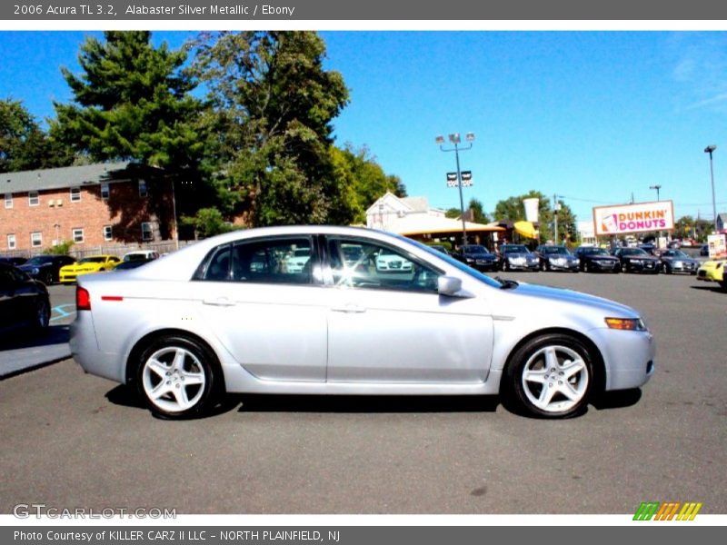 Alabaster Silver Metallic / Ebony 2006 Acura TL 3.2