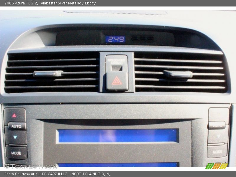 Alabaster Silver Metallic / Ebony 2006 Acura TL 3.2