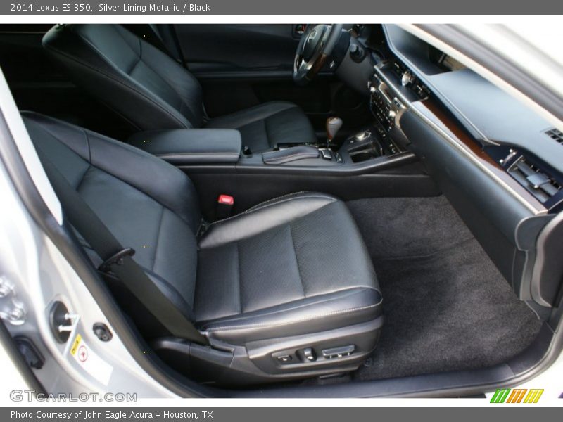 Silver Lining Metallic / Black 2014 Lexus ES 350