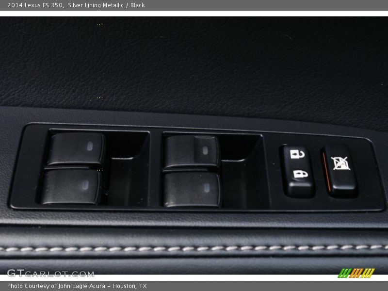 Silver Lining Metallic / Black 2014 Lexus ES 350