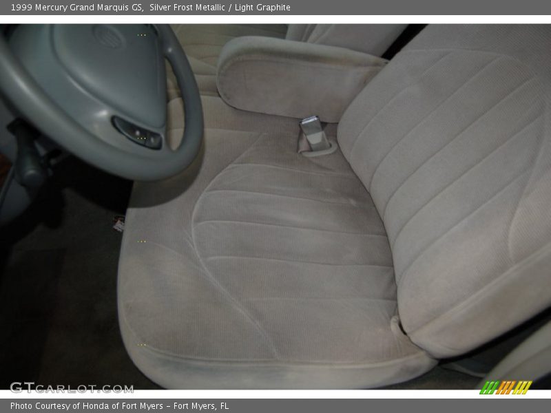 Silver Frost Metallic / Light Graphite 1999 Mercury Grand Marquis GS