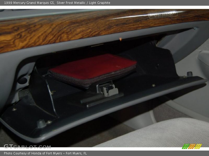 Silver Frost Metallic / Light Graphite 1999 Mercury Grand Marquis GS