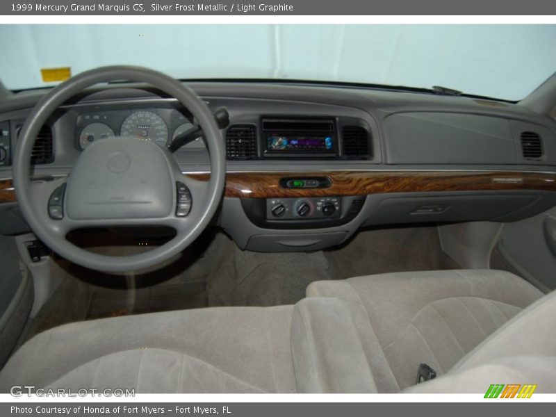 Silver Frost Metallic / Light Graphite 1999 Mercury Grand Marquis GS