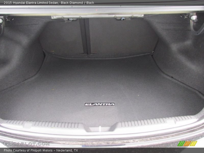 Black Diamond / Black 2015 Hyundai Elantra Limited Sedan