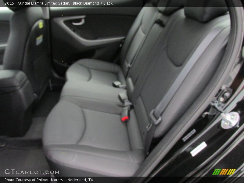 Black Diamond / Black 2015 Hyundai Elantra Limited Sedan