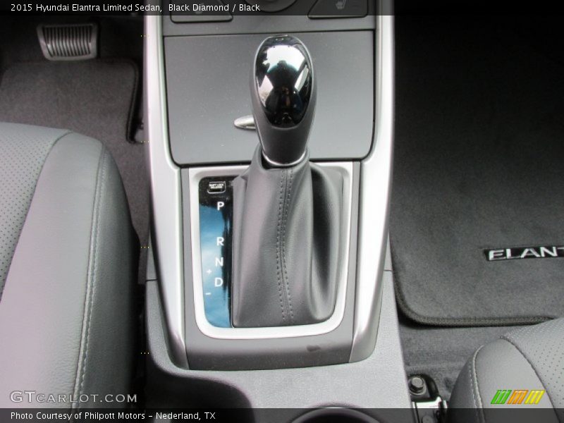 Black Diamond / Black 2015 Hyundai Elantra Limited Sedan