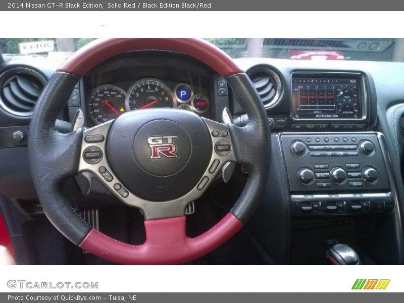  2014 GT-R Black Edition Steering Wheel