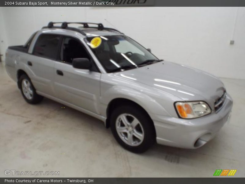 Monterey Silver Metallic / Dark Gray 2004 Subaru Baja Sport