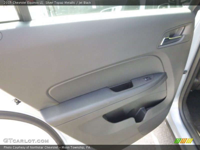 Silver Topaz Metallic / Jet Black 2015 Chevrolet Equinox LS