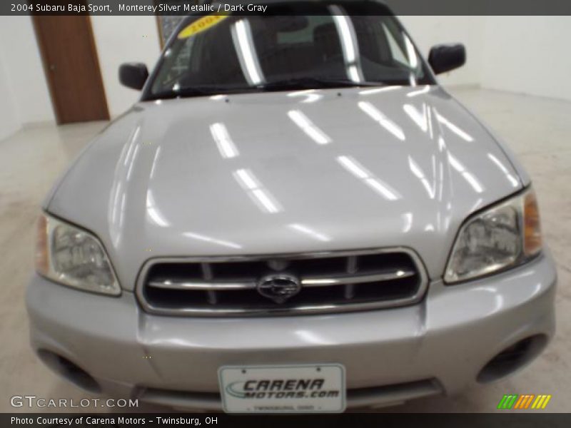 Monterey Silver Metallic / Dark Gray 2004 Subaru Baja Sport