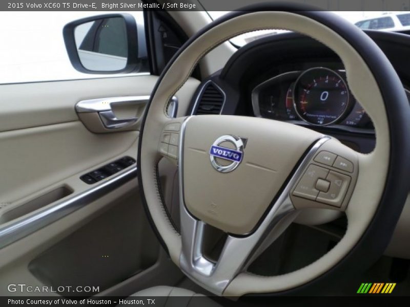 Bright Silver Metallic / Soft Beige 2015 Volvo XC60 T5 Drive-E