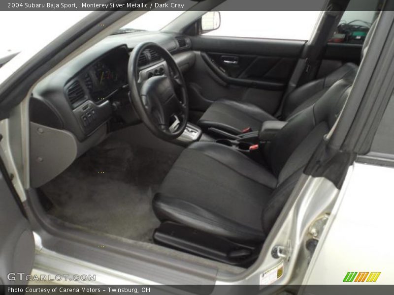 Monterey Silver Metallic / Dark Gray 2004 Subaru Baja Sport