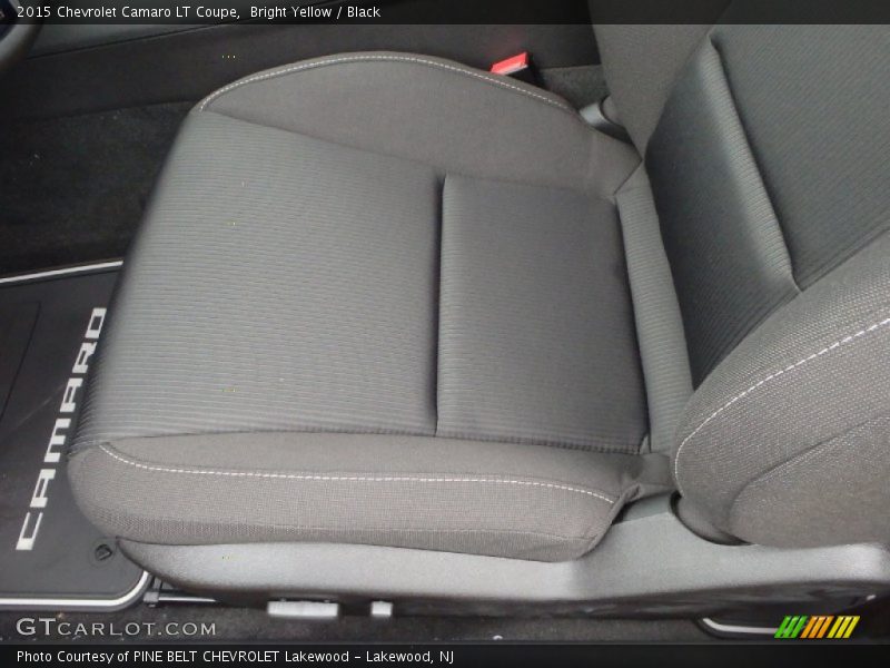 Bright Yellow / Black 2015 Chevrolet Camaro LT Coupe