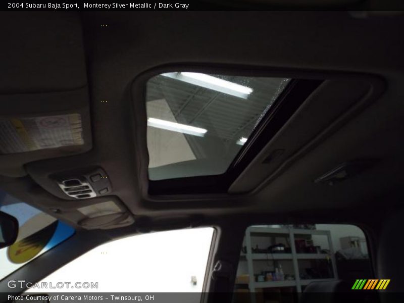 Monterey Silver Metallic / Dark Gray 2004 Subaru Baja Sport