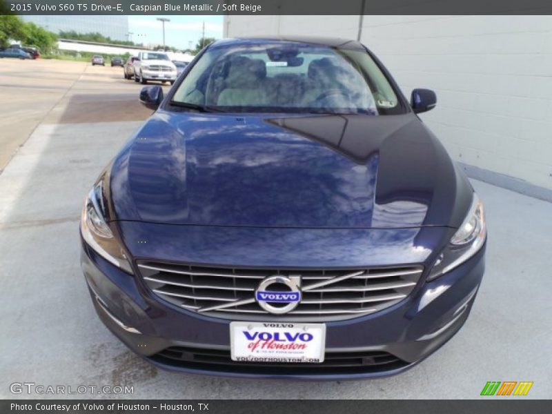 Caspian Blue Metallic / Soft Beige 2015 Volvo S60 T5 Drive-E