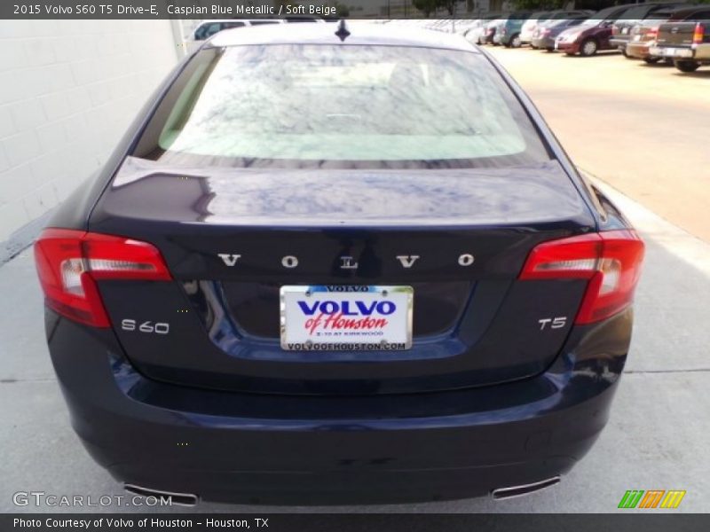 Caspian Blue Metallic / Soft Beige 2015 Volvo S60 T5 Drive-E