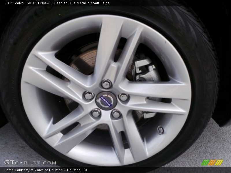Caspian Blue Metallic / Soft Beige 2015 Volvo S60 T5 Drive-E