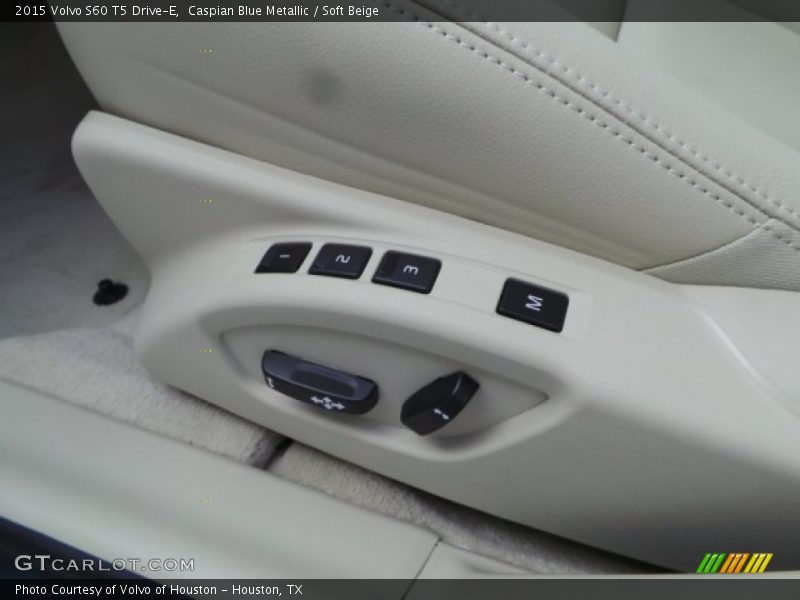 Caspian Blue Metallic / Soft Beige 2015 Volvo S60 T5 Drive-E