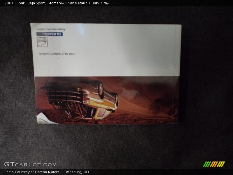 Monterey Silver Metallic / Dark Gray 2004 Subaru Baja Sport