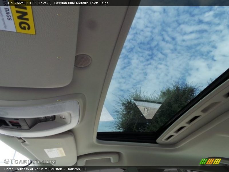 Caspian Blue Metallic / Soft Beige 2015 Volvo S60 T5 Drive-E