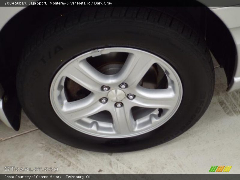 Monterey Silver Metallic / Dark Gray 2004 Subaru Baja Sport