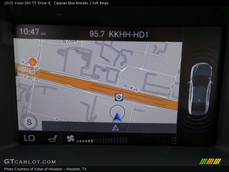 Caspian Blue Metallic / Soft Beige 2015 Volvo S60 T5 Drive-E