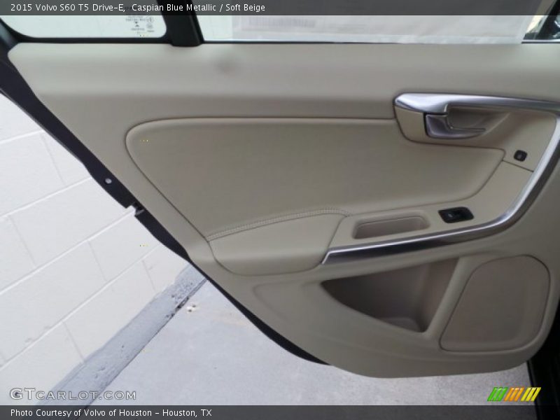 Caspian Blue Metallic / Soft Beige 2015 Volvo S60 T5 Drive-E