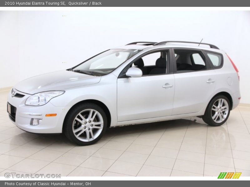 Quicksilver / Black 2010 Hyundai Elantra Touring SE