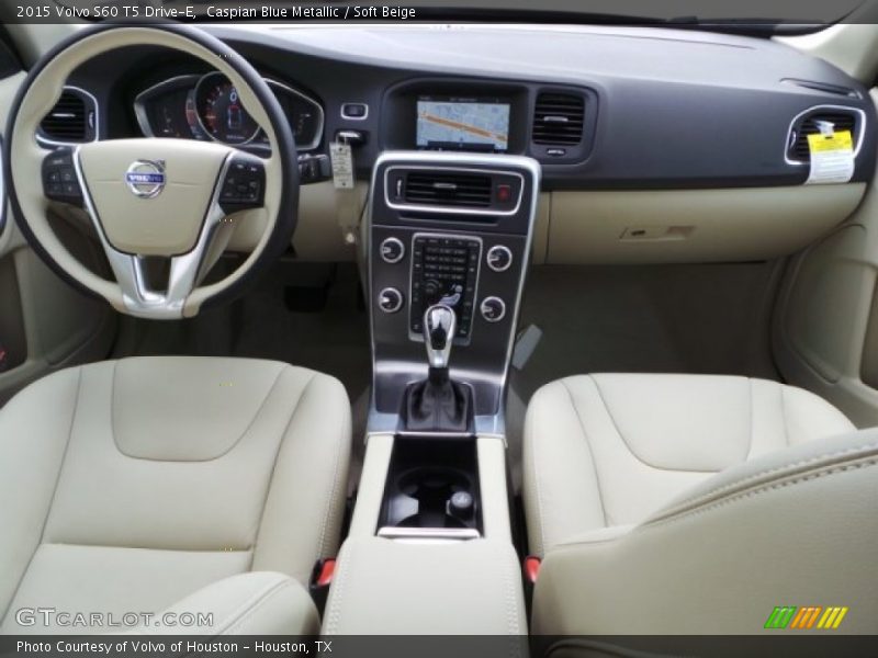 Caspian Blue Metallic / Soft Beige 2015 Volvo S60 T5 Drive-E