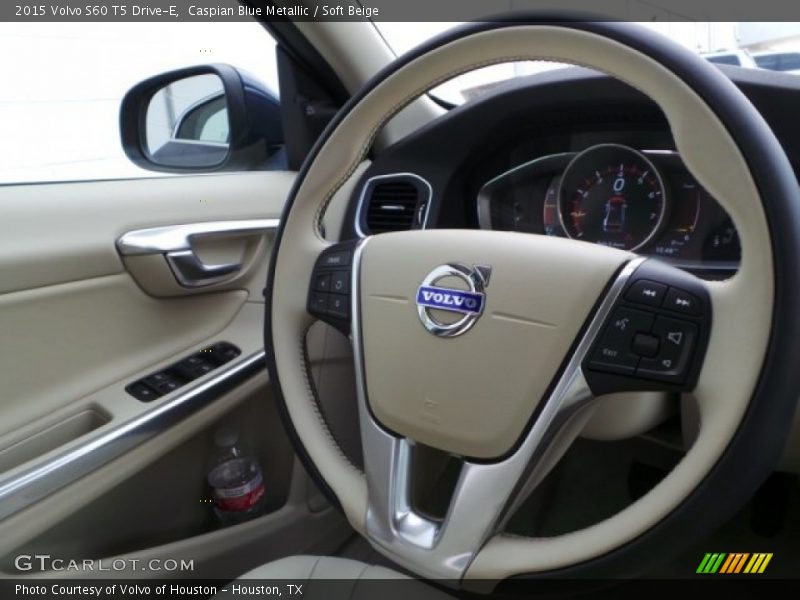 Caspian Blue Metallic / Soft Beige 2015 Volvo S60 T5 Drive-E
