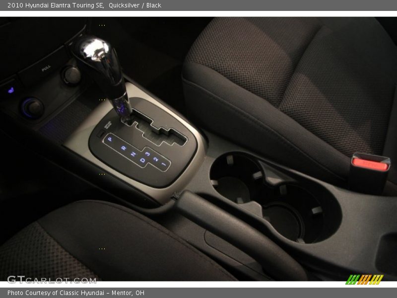 Quicksilver / Black 2010 Hyundai Elantra Touring SE
