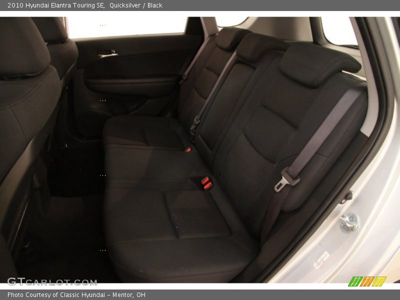 Quicksilver / Black 2010 Hyundai Elantra Touring SE