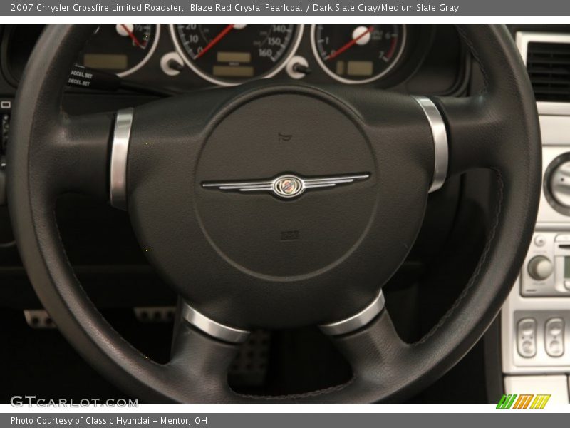 Blaze Red Crystal Pearlcoat / Dark Slate Gray/Medium Slate Gray 2007 Chrysler Crossfire Limited Roadster