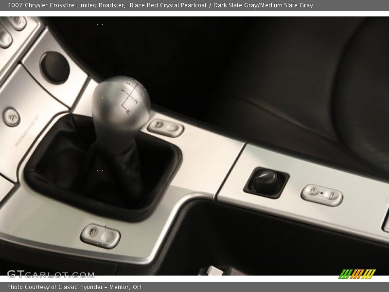 Blaze Red Crystal Pearlcoat / Dark Slate Gray/Medium Slate Gray 2007 Chrysler Crossfire Limited Roadster